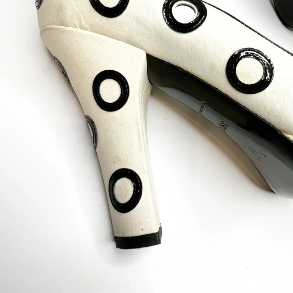 Louis Vuitton | Linen Chunky Heels